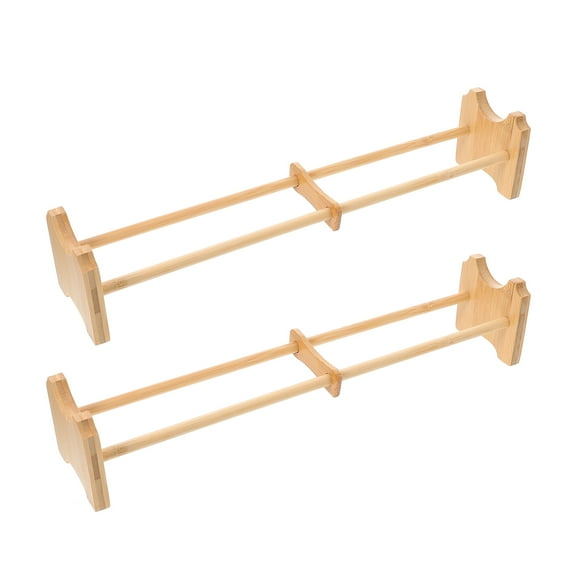 2-Pack Coffee Mug Rack Cup Holder Multifunctional Kitchen Storage Organizer 34x6.5x6.5CM Space-Saving Design