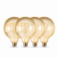 thumbnail image 1 of Pack de 4 focos LED Vintage Aksi 4W Infiniti E27 Dimeable Luz Cálida, 1 of 5