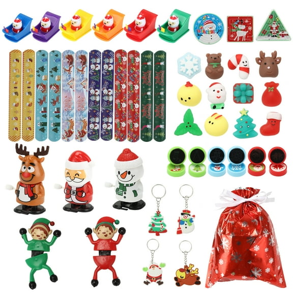 48Pcs Christmas Toys Assortment For Kids Party Favors