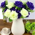 thumbnail image 3 of Ramos de flores artificiales Macarena rosas decoración de hogar, 3 of 8