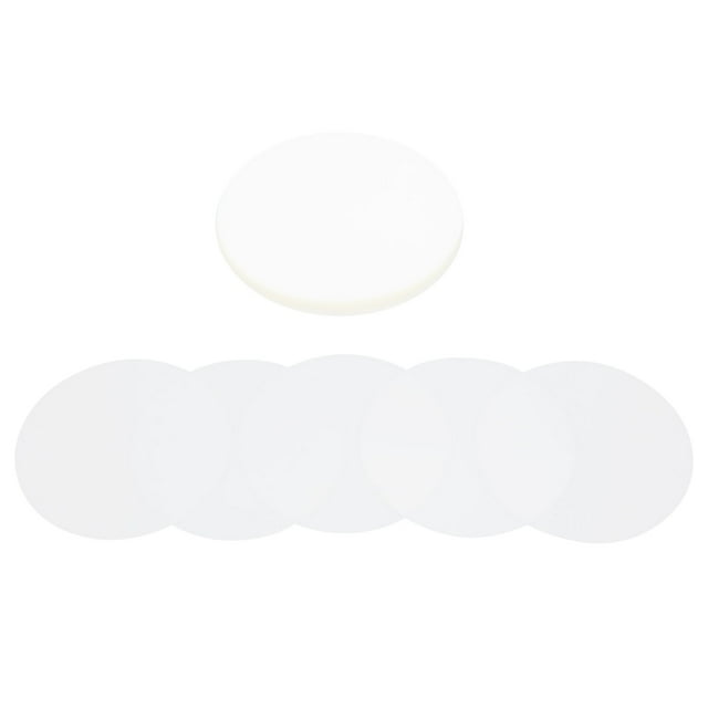 100 PCS Circle Mylars, Button Parts Metal With Clip Pin Top & Bottom Plastic Cover Film Button Maker Parts