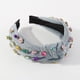 thumbnail image 4 of Diademas para mujer,Diademas para mujer,Diademas para mujer Diademas,Diadema ancha anudada,Diadema superior adornada con joyas,Diadema elegante para el cabello para mujer, 4 of 6