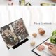 thumbnail image 4 of Book Stand Metal Reading Rest Book Holder Adjustable Cookbook Documents Holder Portable Sturdy Bookstands Compatible With Recipes Textbooks T G, 4 of 5