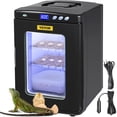 thumbnail image 1 of VEVOR Incubadora de reptiles negra de 25 l, incubadora de laboratorio científico, incubadora digital de refrigeración y calefacción de 5 a 60 °C, 12 V/110 V, trabajo para reptiles pequeños VEVOR Inkubator 25L, 1 of 2