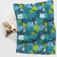 thumbnail image 6 of Naloa Shark And Leaves Dog Blanket, 3 Sizes Cat Blanket for Indoor Cats Large Medium Small Dog Gifts-Medium, 6 of 8