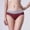 Brick Red, variant on 6 Pack Underwear for Women High Waist Knickers Full Coverage Plus Size Multicolor Breathable Stretch Panties
