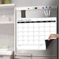 thumbnail image 2 of Magnetic Dry-Erase Fridge Calendar – Reusable Monthly Planner with Markers for Kitchen, Office, or Home Organization, 2 of 6