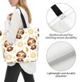 thumbnail image 3 of Easygdp Sloth Yoga Bolsas Tote para Mujer, Bolsos de Hombro para Viaje, Bolsos de Mano de Gran Capacidad para Compras y Trabajo, 3 of 8