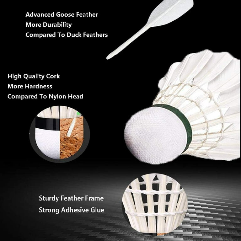 Senston A30 Badminton Shuttlecocks Feather Badminton Birdies Senston A30 Badminton Shuttlecocks Feather Badminton Birdies
