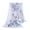 White, variant on Womens Long Chiffon Scarf Butterfly Flower Print Soft Silk Wrap Ladies