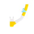 thumbnail image 3 of Speedo Junior Unisex Diving Gear Adventure Mask Snorkel Set - Spectra Yellow, One Size, 3 of 3