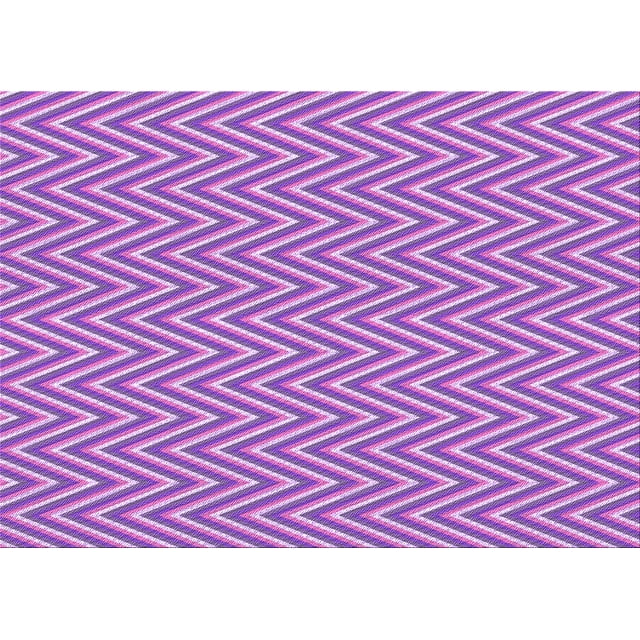 Ahgly Tapis Rectangulaire Lavable en Machine Intérieur Transitionnel Lilas Violet Vif, 5 Pieds x 8 Pieds