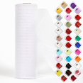 thumbnail image 1 of Mesh Ribbon for Wreaths 10 Inch x 30 Foot Wreath Mesh Rolls with Shiny Metallic Foil for Easter Christmas Party Wedding Home Decor DIY Craft Projects and Gift Wrapping, 1 of 7