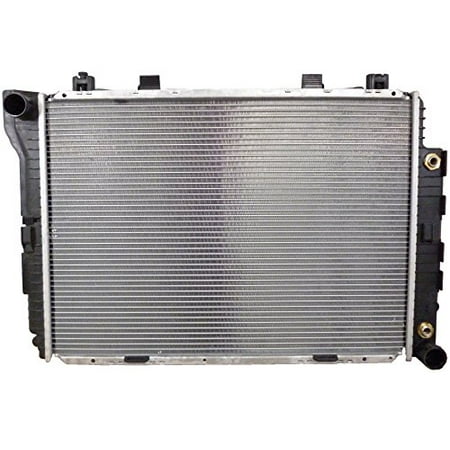 Radiator - Pacific Best Inc For/Fit 1311 94-95 Mercedes-Benz 140 S350 TD Turbo Diesel Plastic Tank Aluminum (Best Turbo For Frs)