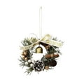thumbnail image 2 of Christmas Hanging Bell Decoration – Festive Small Bells for Wreaths, Windows, Porch, and Tree – Holiday Door Hanging Ornament for Home Decor and Gifting, 2 of 6