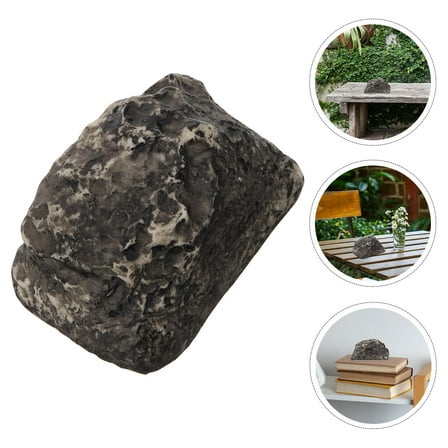 PAMINGONO Lock Box Outdoor in Artificial Stone Style for Key Protection 1Set