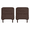 Coffee, variant on Universal Car Seat Back Protector Kick Mats - Waterproof & Dirt-Resistant Seat Back Cover for Kids & Dogs - Universal Fit for Cars, SUVs & Trucks