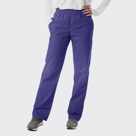 

Spectrum Soft Scrub Pants - Elastic Waist Pants for Unisex - Purple - 2X