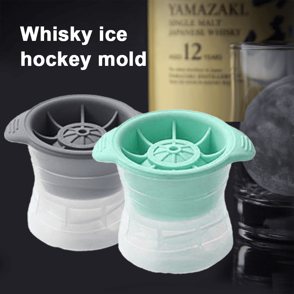 Slow Melting Sphere Ice Molds for Whiskey Spirits Liquor Cocktails Soda More