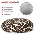thumbnail image 3 of Majestic Pet | Plantation Round Pet Bed For Dogs, Removable Cover, Chocolate, Large, 3 of 6