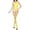 Yellow, variant on Lingerie for Women Mesh Polka See-Through Vest Jumpsuit Crafted for Sensuality and Confidence Red One Size