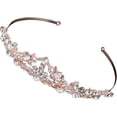 thumbnail image 3 of Wedding Rhinestone Crown Birthday Tiara Headband High-end Rhinestone Tiara for Girl, 3 of 8