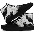 thumbnail image 5 of Coolcustomize Fashion Skull High-Top Canvas Shoes for Men Women -Unique Vibrant High Top Sneakers Comfortable Casual Shoes, 5 of 7