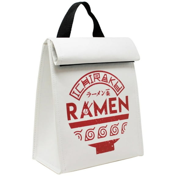 Naruto Shippuden Roll-Top Lunch Bag Ichikaru Ramen Bowl Anime Officially Licensed One Size