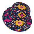 thumbnail image 3 of Easygdp Cinco De Mayo Floral Double-Sided Reflective Fisherman Hat,Sun Visor,Casual Hat,Fluorescent Hat,Suitable For Outdoor And Night Walking,Unisex, 3 of 9
