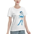 thumbnail image 2 of T-Shirt Basique à Manches Courtes pour Femmes Sailor Moon Mizuno Ami, 2 of 6
