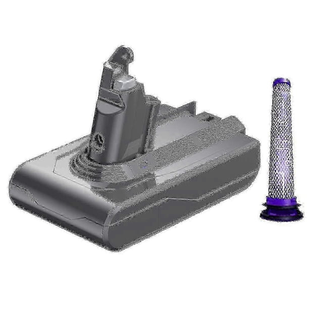 2025 21.6v Replace V6 Dc62 Battery Adapter+pre-filter Compatible V6 Sv04 Sv03 Dc58 Dc59 Dc61 Dc74 Animal Dc72 Series Vacuum-d - MXBC