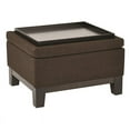 thumbnail image 2 of Regent Storage Ottoman-Color:Milford Java, 2 of 4