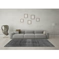 thumbnail image 3 of Ahgly Company Indoor Round Oriental Gray Industrial Area Rugs, 5' Round, 3 of 4