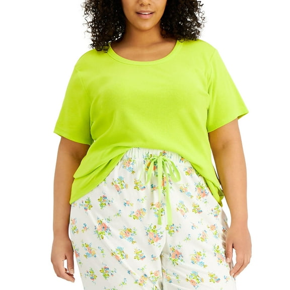 Jenni by Jennifer Moore Womens Plus Size Pajama T-Shirt