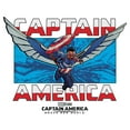 thumbnail image 2 of Boy's Captain America: Brave New World Soaring Logo  Graphic T-Shirt, 2 of 4
