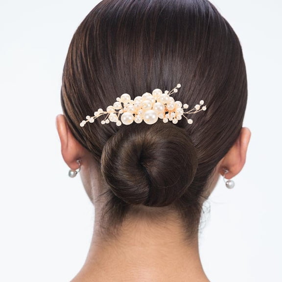 WEUVEB Elegant Hair Accessories for Women Hair Comb with 1Pack for Bridesmaids