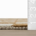 thumbnail image 2 of nuLOOM Quinarae Checkered Wool-Blend Rug, 7' 6" x 9' 6", Quinarae Golden Tan, 2 of 7