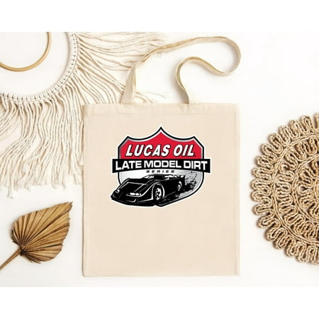 vintage New Bag Lucas Oil Late Model Dirt Series Bag American Logo Men s Tote Bag-TH19695