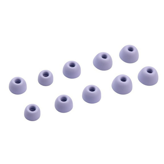5Pairs Reusable Soft Silicone Ear Tips Earplug Enhances Sound Quality for PowerbeatsPro2 Earbuds Eartips Replacement