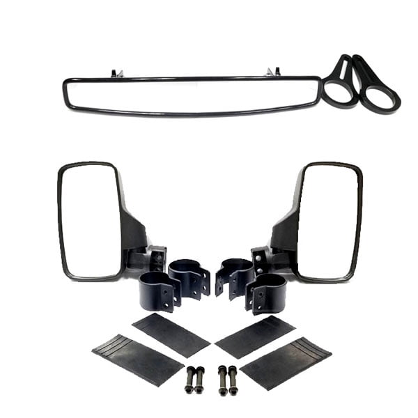 Side and Rear View Mirror Kit 20042011 John Deere Gator HPX 4x2 4x4