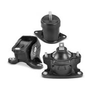 Engine Mount Set 3 - Compatible with 2008 - 2012 Honda Accord 2.4L 4-Cylinder 2009 2010 2011