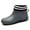 Grey, variant on Men And Women Solid Color Fashion Short Tube Water Proof Non Rain Boots Warm And Velvet Short Rain Boots Non- Snow Boot Fashionable Versatile