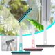 thumbnail image 1 of Xihbxyly Limpiador de Ventanas con Rociador de Agua, Función de Rociado Integrada, Cabezal Raspador de Tpr Suave, Limpieza de Ventanas Sin Esfuerzo, Uso En Múltiples Superficies: Vidrio, Espejos, Pis, 1 of 2