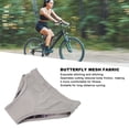 thumbnail image 4 of Short de Cyclisme pour Femmes, Short de Cyclisme pour Femmes Absorption d'Humidité pour Vélo de Montagne Taille Européenne, Taille Européenne L, Taille Européenne TG, Taille Européenne 2TG, 4 of 7
