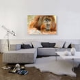 thumbnail image 2 of ARTCANVAS Orangutan Monkey Home decor Canvas Art Print - Size: 40" x 26" (1.50" Deep), 2 of 9