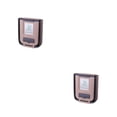 thumbnail image 2 of Kearding Cubo de basura Plegable sin tapa Montado en la pared Cubo de clasificación de basura Cubo de basura Cocina interior Cesta de basura Caqui S 2piezas, 2 of 6