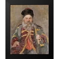 thumbnail image 2 of Repin, Ilia Efimovich 12x14 Black Modern Framed Museum Art Print Titled - Portrait of a Cossack Nobleman, 2 of 5