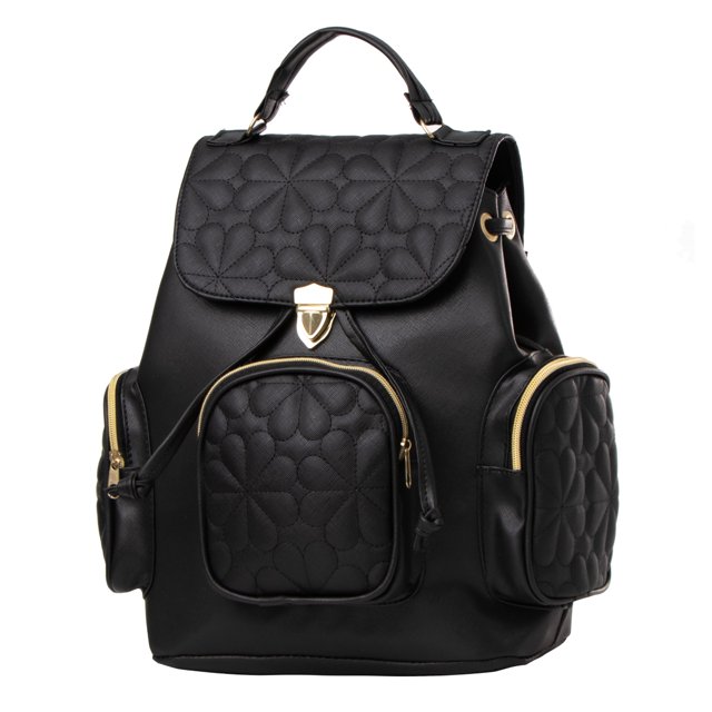 Mochila De Mujer Fana Odila Color Negro Lúcela