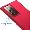 thumbnail image 4 of Case for Samsung Galaxy Note 20 Phone Case Protective Slim [Defend from Scratch/Slip/Drop/Fingerprint] Matte PC Hard Minimalistic Phone Cover for Samsung Galaxy Note 20-Red, 4 of 11