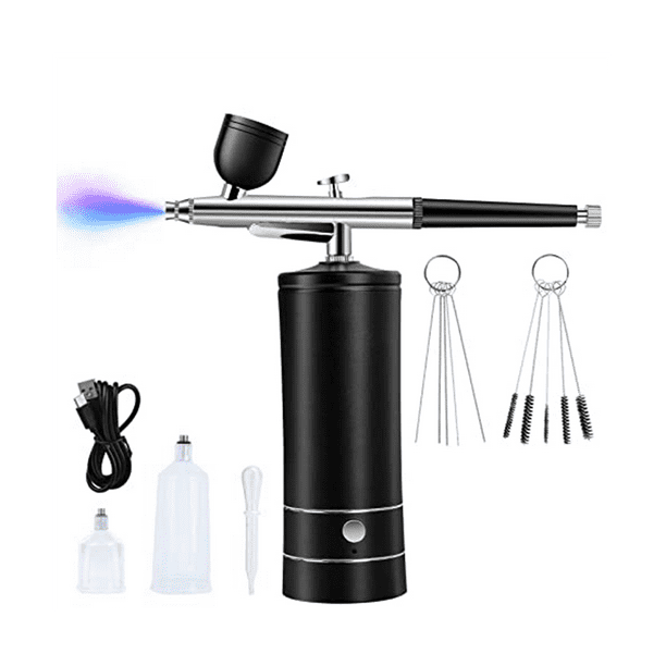 Airbrush Kit Rechargeable Cordless Airbrush Compressor 30PSI High